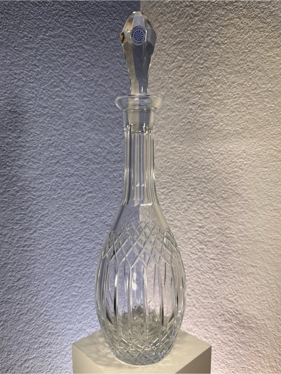 Other - Wedgwood Galway Irish Crystal Decanter 14.5” Original Stopper Signed